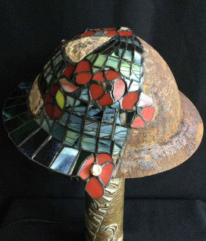 Stained glass lamp for sale